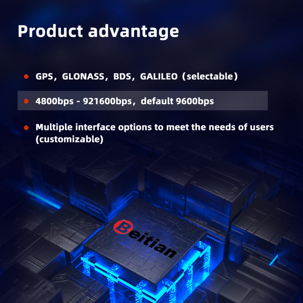 Beitian RTK high-precision centimeter-level GNSS module BT-328 Beitian RTK high-precision centimeter-level GNSS module BT-328
